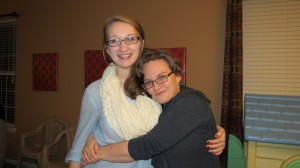 2012 Christmas mom and Sarah at Triton