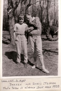 Doris and Doreen in 1958