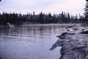 paint lake beach  distant 1969