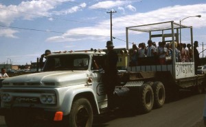 parade 1966 truck singers