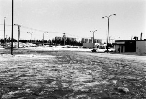 parking lot at plaza 70s