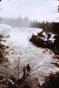 pisew falls winter 1960s