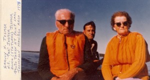 2 Harvey and Alice and Ted on a boat 1974