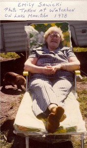 3-Emily on lawn chair 1978
