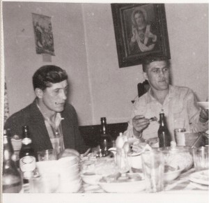 Walter Sawicki and brother-Ed  in 1948