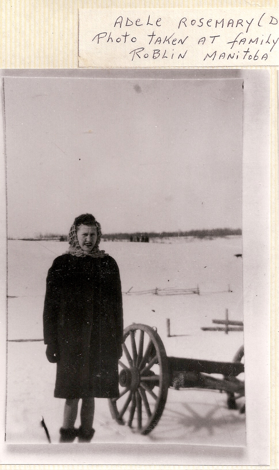 Della -daughter (my mom) 1944 age 13
