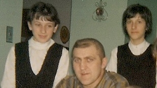 Ed and two daughters 1966