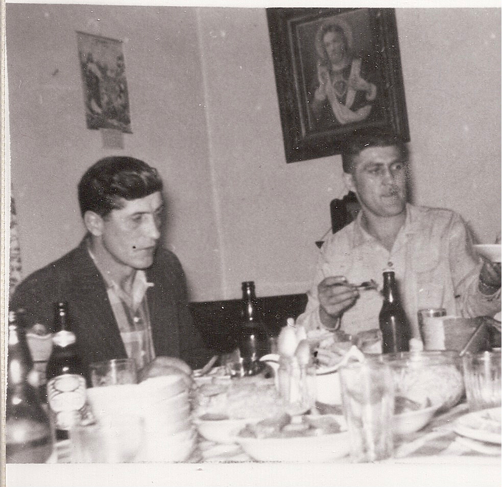 Ed and walter Sawciki brothers 1948
