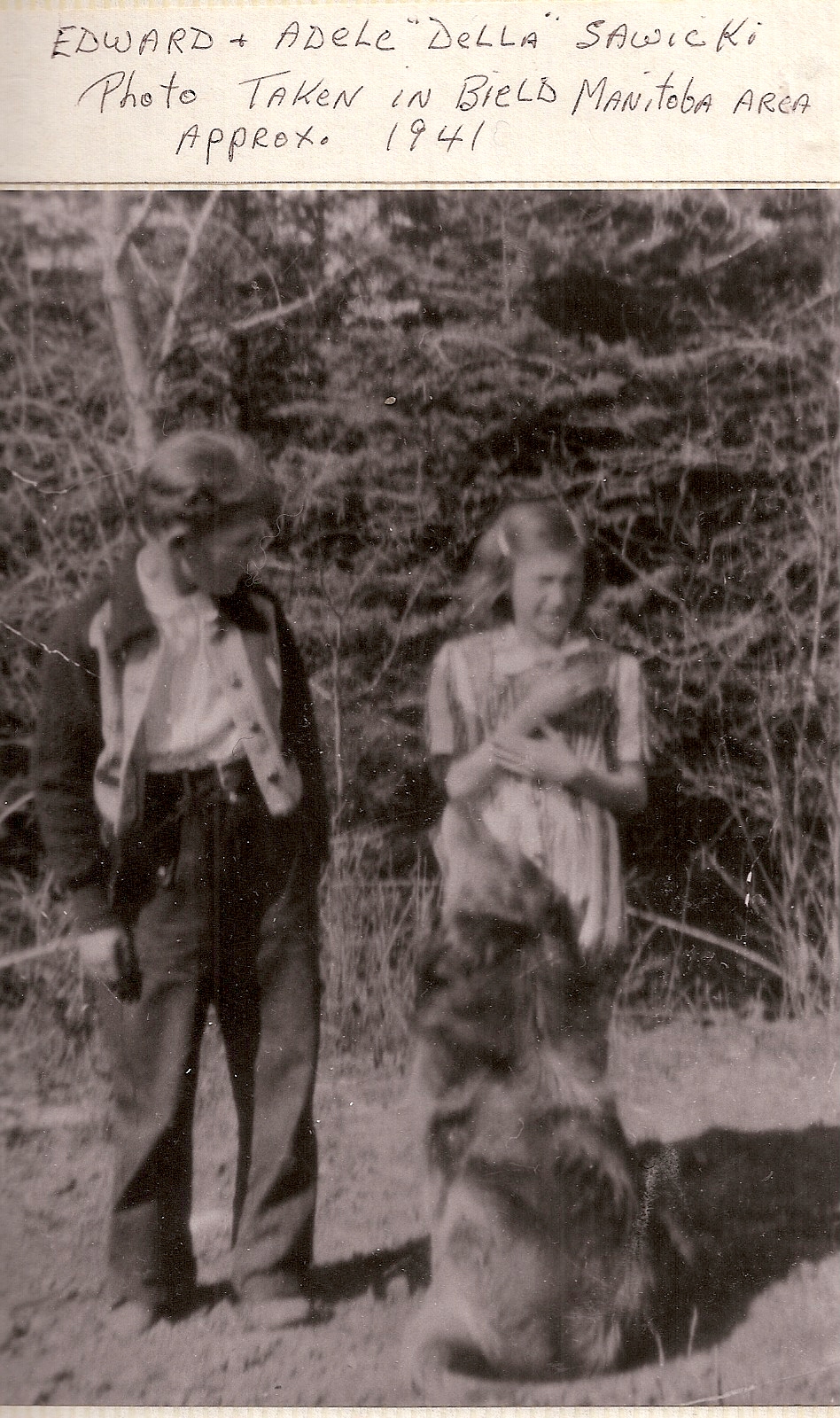ed and della -Leons kids-1941