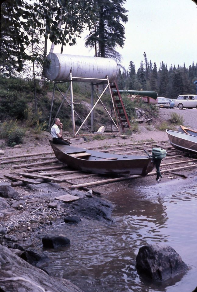 paint lake dock 1969