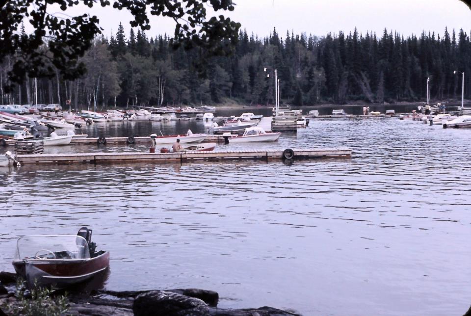 paint lake docks 1969