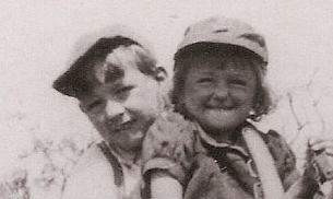 Ted and Shirley - close up 1942