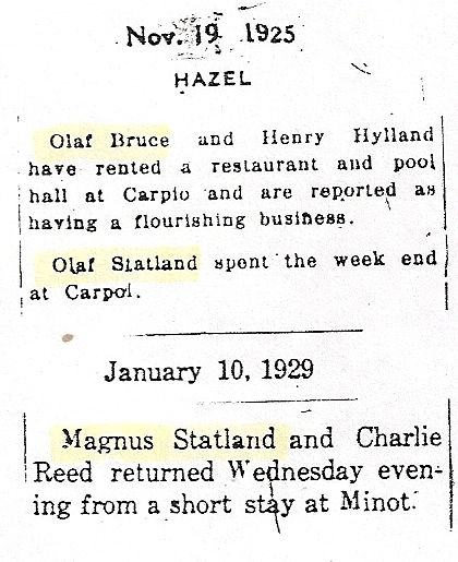 olafs business 1925 and Magnes visit 1929