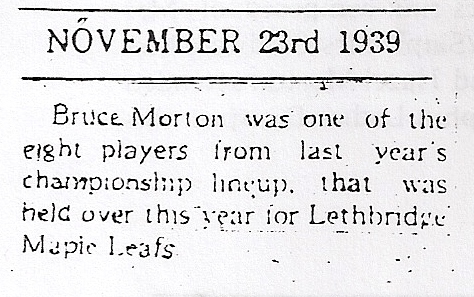 Hockey news 1939