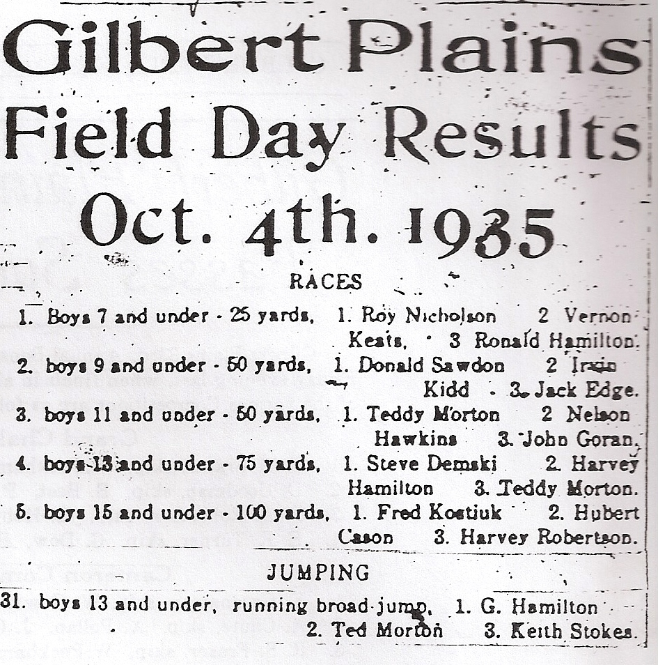 field day success 1935
