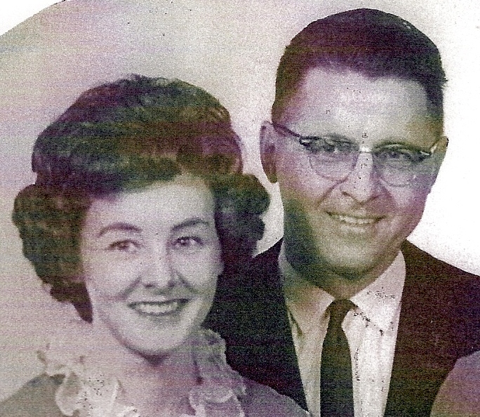 Genevieve and husband-head pic 1961