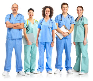 doctors and nurses