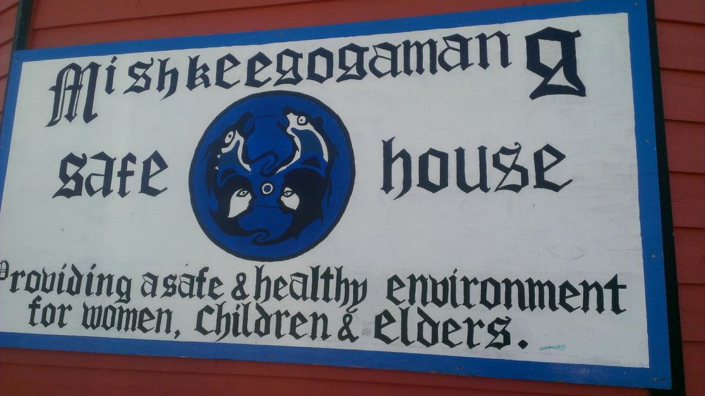 safe house sign