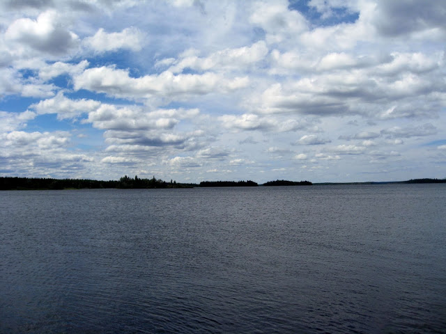 the lake view