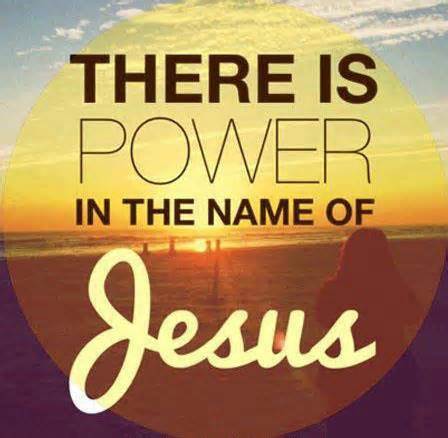 power in the name of Jesus