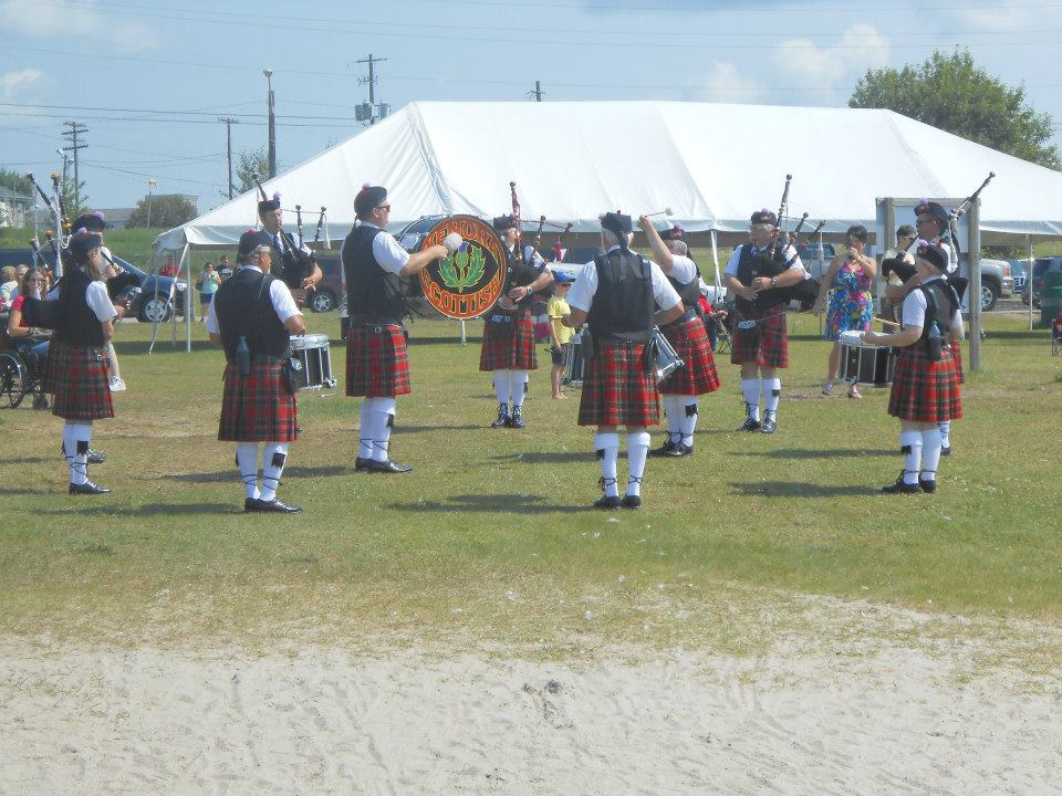 more bagpipers
