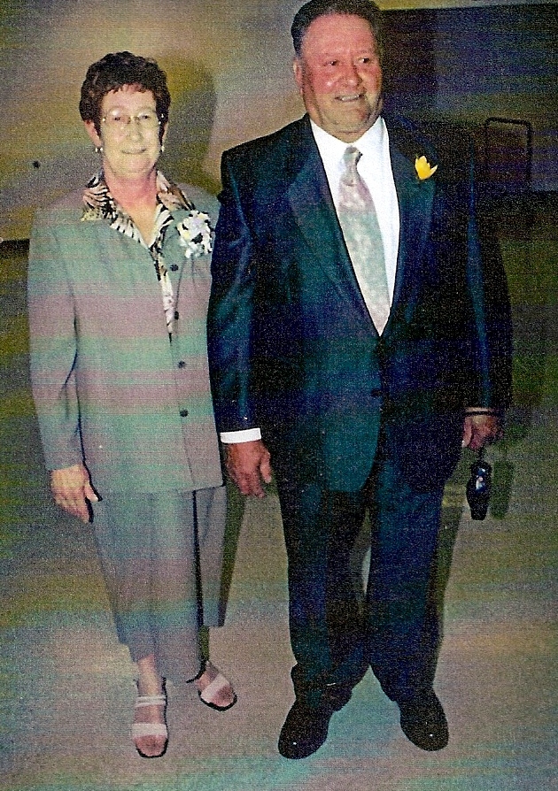 David and Marion at wedding 2002