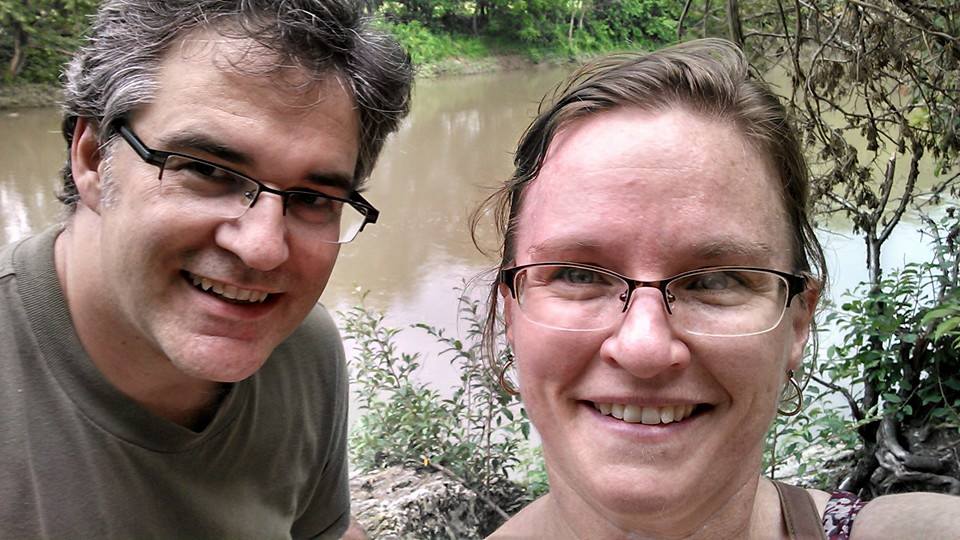 kevin and Julie another selfie by river 2014
