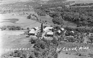 arial view of orphange completed in 1924