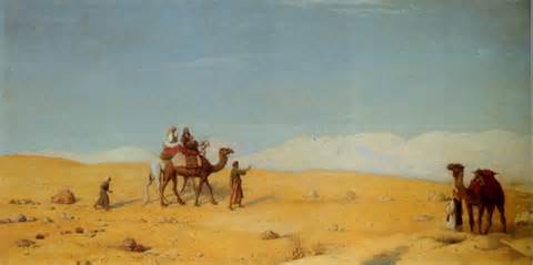 moses in the desert
