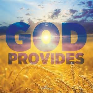 God provides