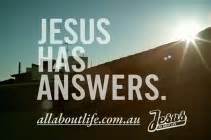 jesus has answers