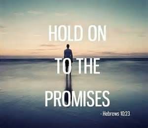hold onto the promises