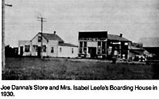 1-Dannas store and leefes boarding house 1930