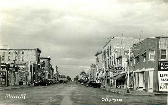 street in the 1940s
