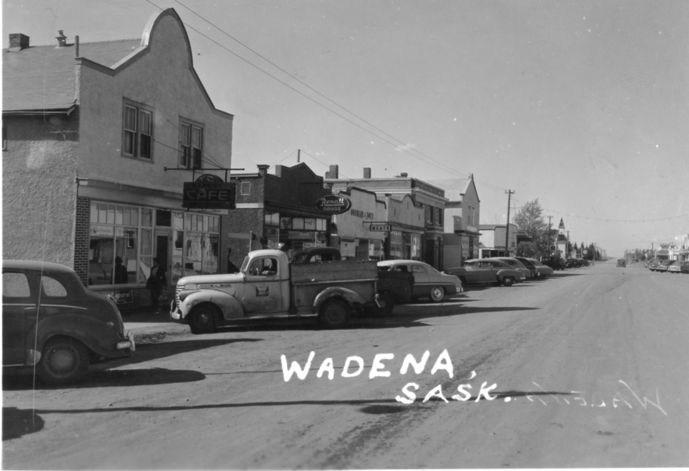 wadena main street 1952