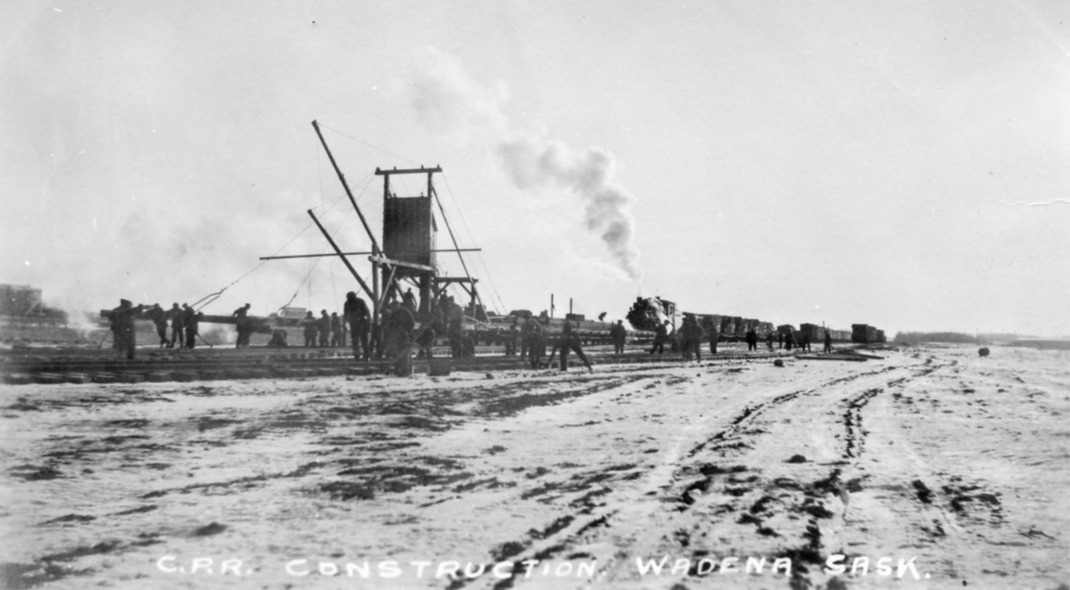 wadena rail construction 1910