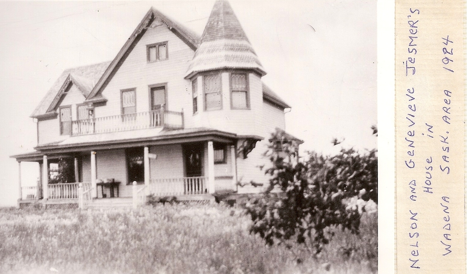 Nelsons home 1924
