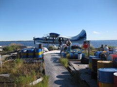 barrels and plane 2009