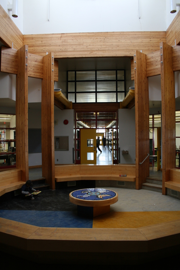 school main lobby