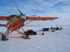 winter plane