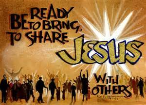 be ready to share Jesus