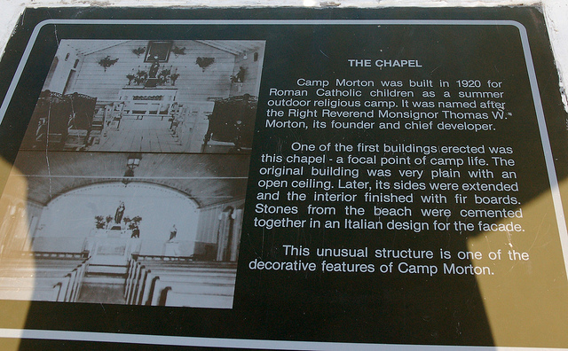 camp morton chapel panel