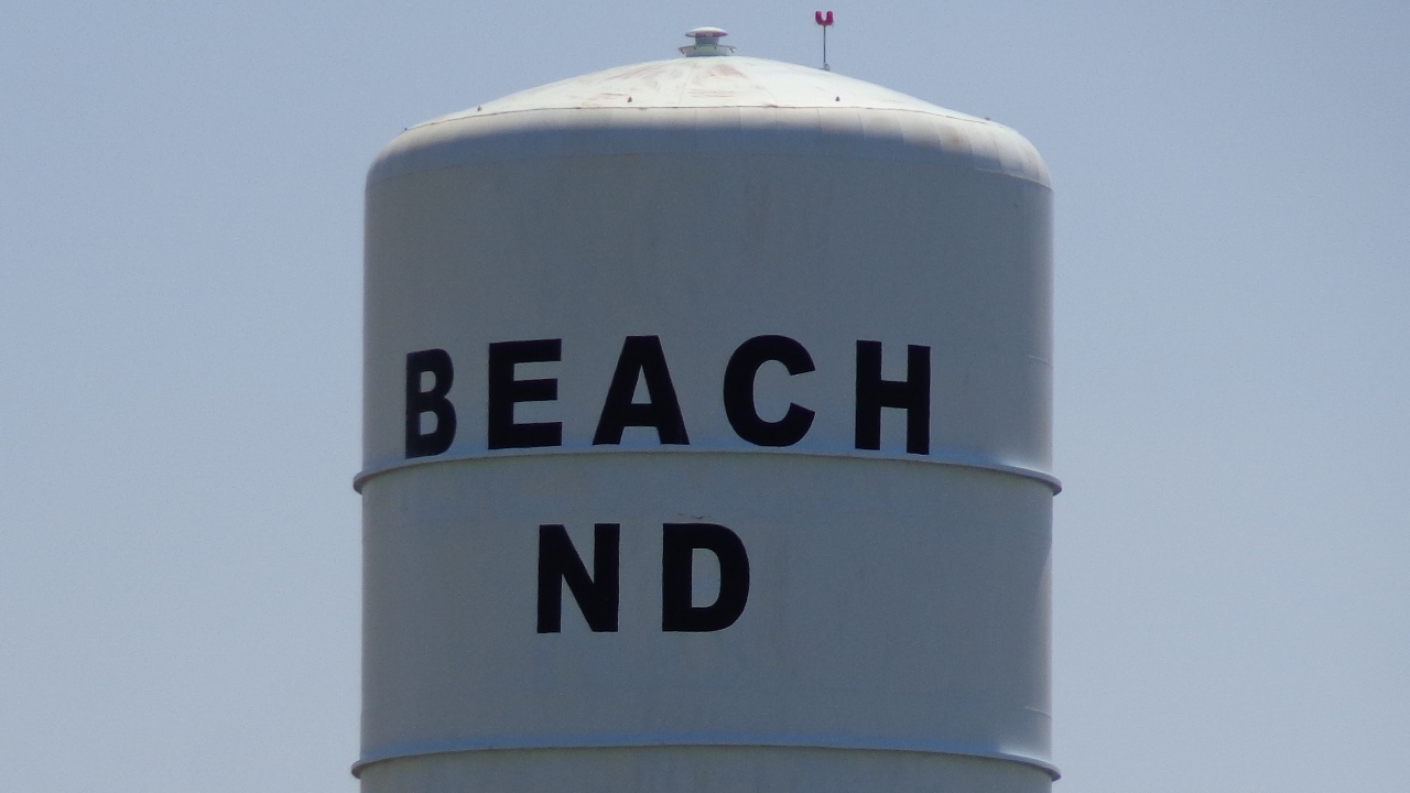beach water tower