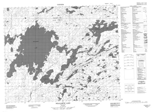 weagamow lake map